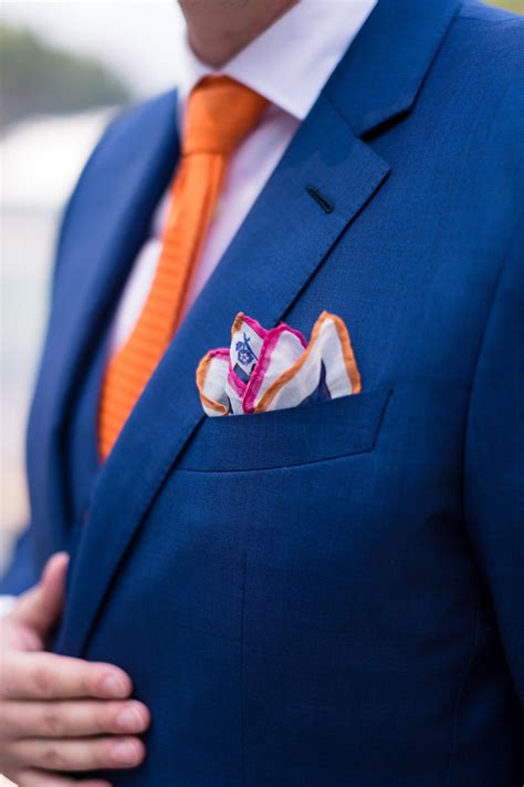 orange brigt blue tie hermes|Hermes pocket square scarf.